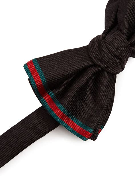 gucci slim tie|gucci bow tie for men.